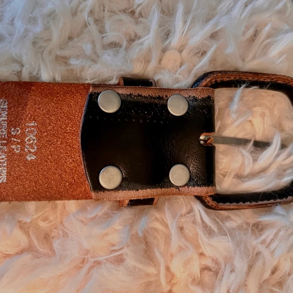 Black leather belt Size: S/P style #10624 NWOT - Picture 5 of 5